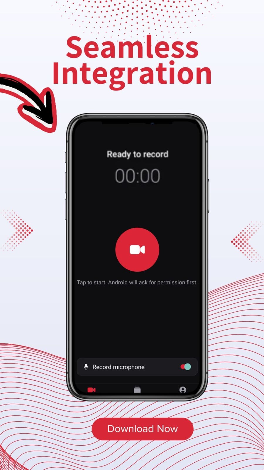 One-tap recording